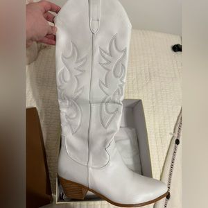 White boots
